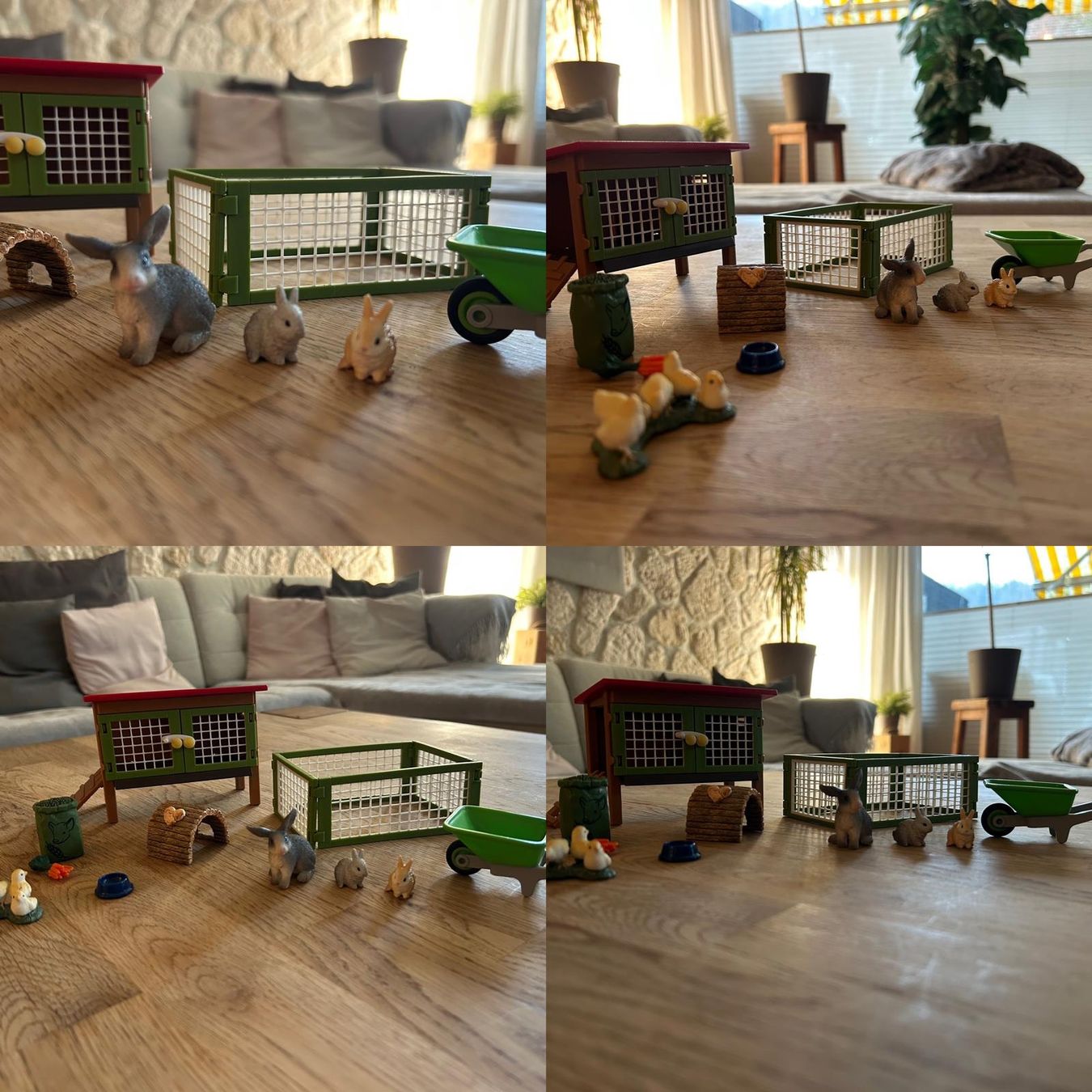 Schleich Giocattoli: Schleich Hasenstall und Hindernisse – Usato da Glattfelden venduto da Babaluba