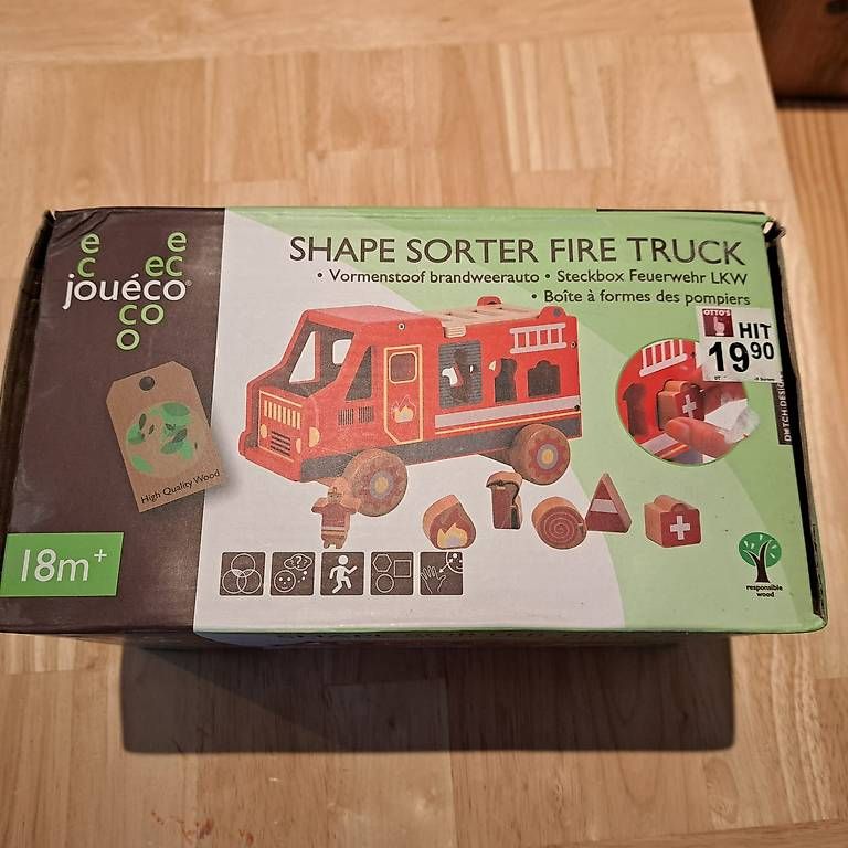 Jouets: Steck Feuerwehrauto Holz - Neu – Neuf avec emballage d'origine à Hägendorf par PRvR 1