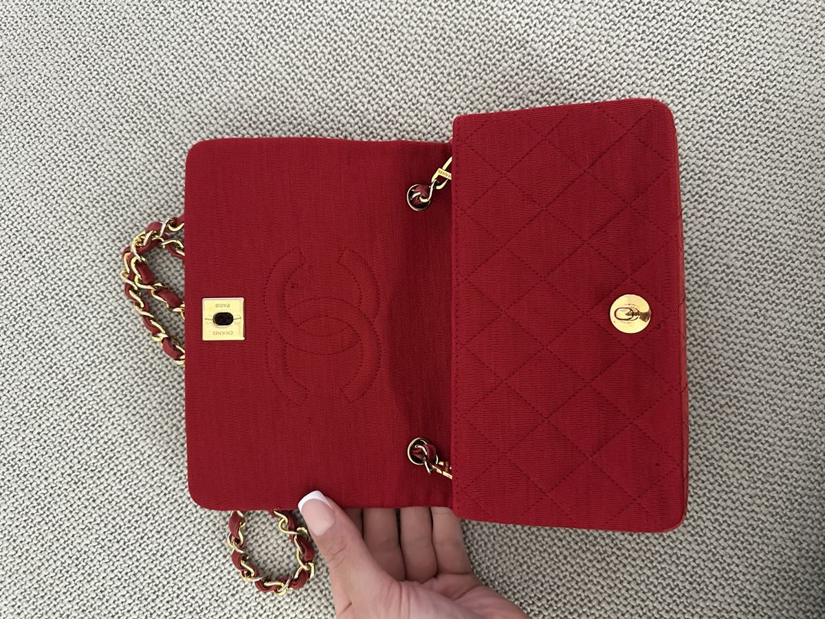 Chanel Taschen: Chanel Vintage Tasche, Rot – Neu (gemäss Beschreibung) aus Muttenz von Tschulietta_105 5