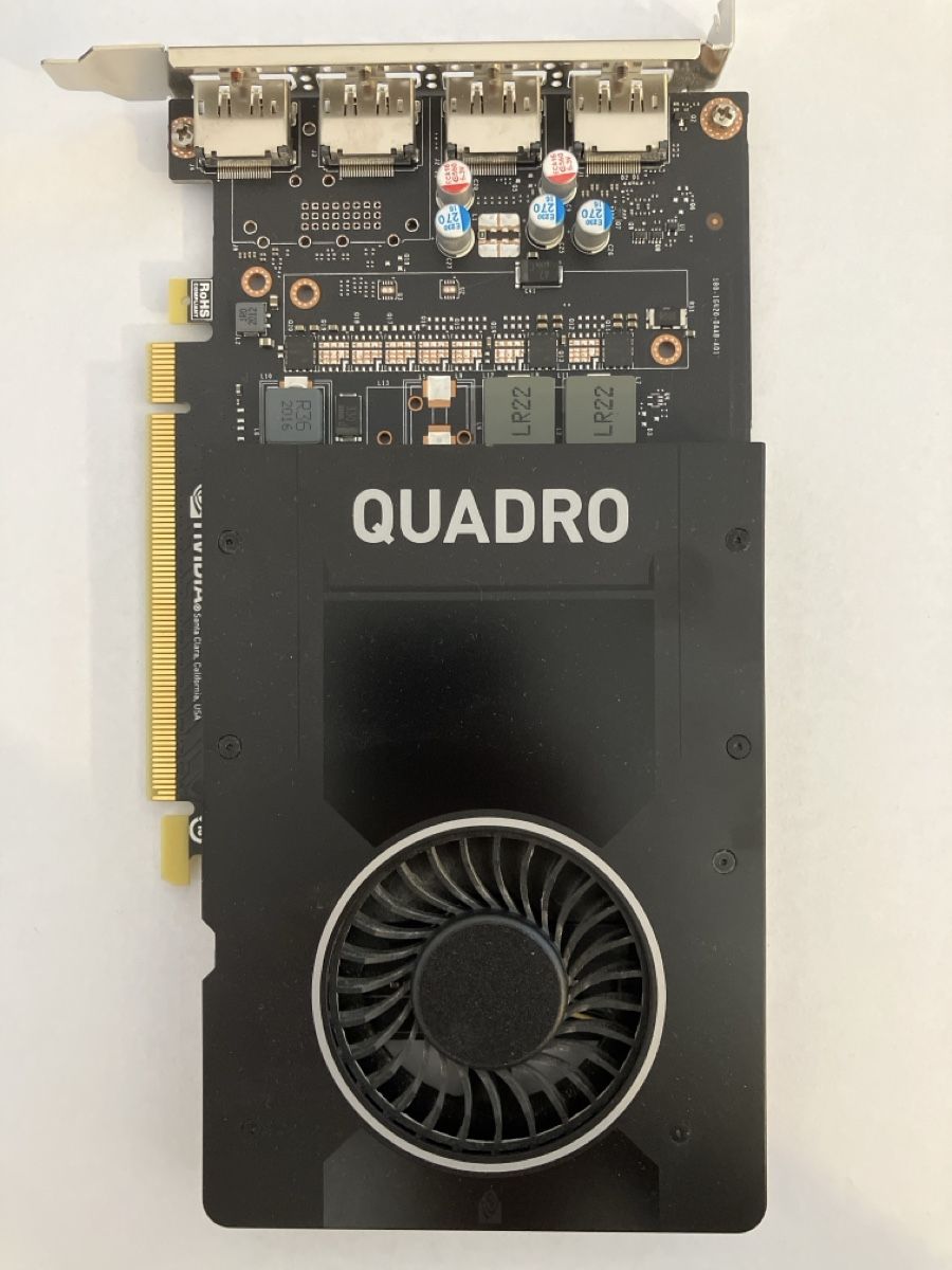 Nvidia Grafikkarten: NVIDIA Quadro Grafikkarte 5GB GDDR5X – Gebraucht aus Bern von cgmont