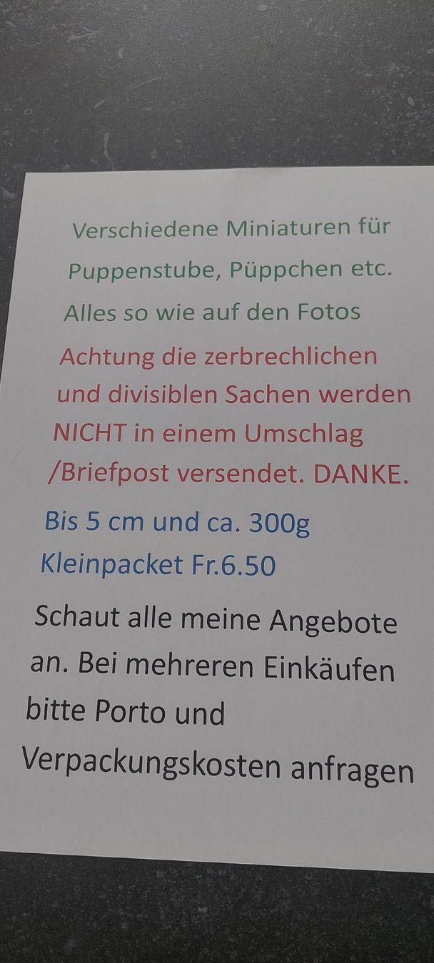 Bambole: 4Paar Puppensöckli – Nuovo (secondo la descrizione) da Muri AG venduto da nindo1 1