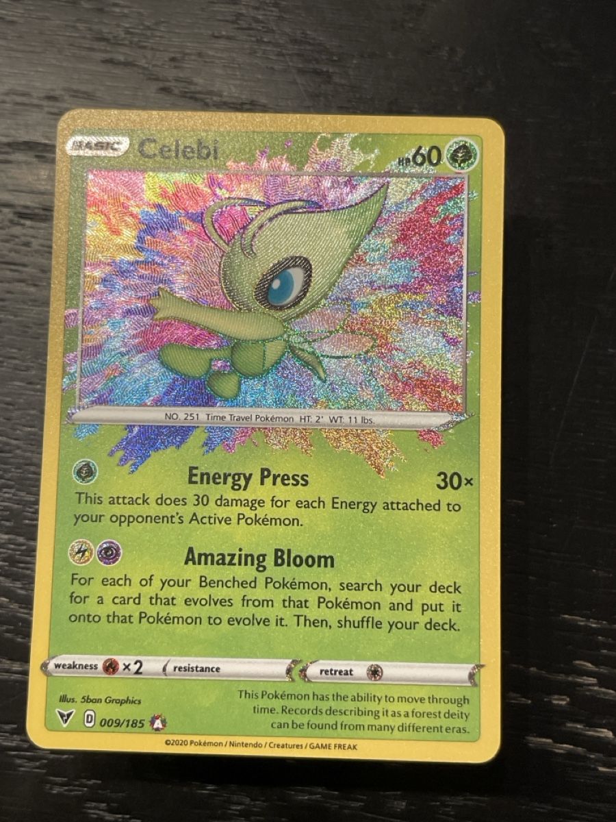 Pokémon Carte collezionabili: Pokemon Celebi 009/185 vivid holo – Usato da Hugelshofen venduto da Suimosa