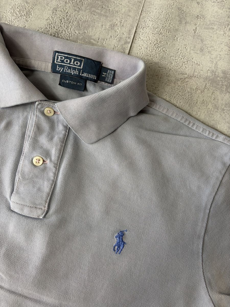 Ralph Lauren Polo-Shirts: Polo Ralph Lauren Gris Clair Custom Fit - M #60 – Neu (gemäss Beschreibung) aus Hauterive NE von Leo_o 1