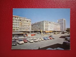 Biel Bienne Place de la Gare Bahnhof alte Autos 1964