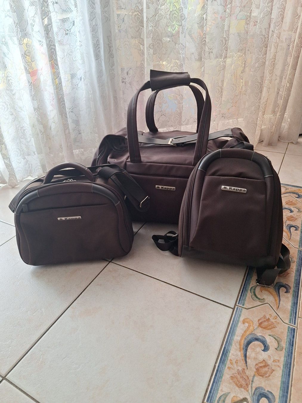 Kappa Valigie: Ensemble de voyage Kappa Vintage – Usato da St-Triphon venduto da Jldr0