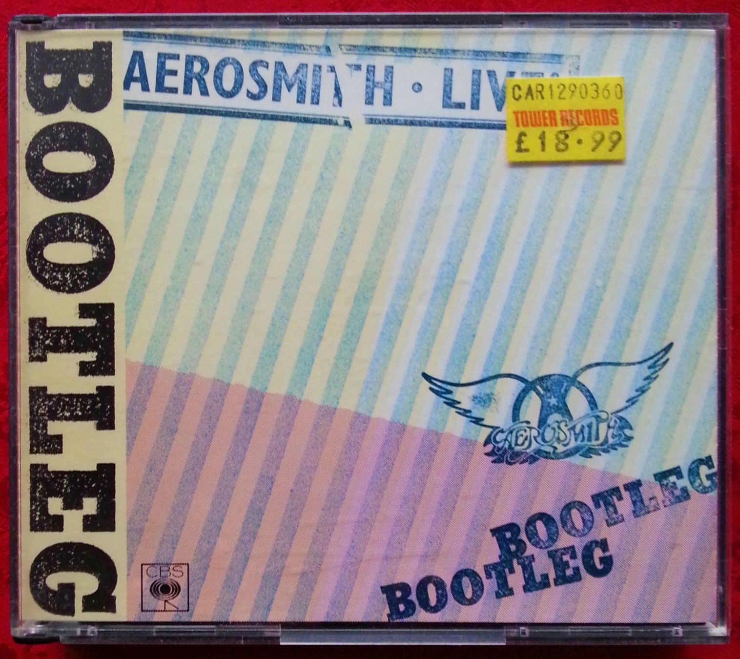 CD: CD 2x AEROSMITH - LIVE BOOTLEG, 1978 – Usato da Oberriet SG venduto da Manick