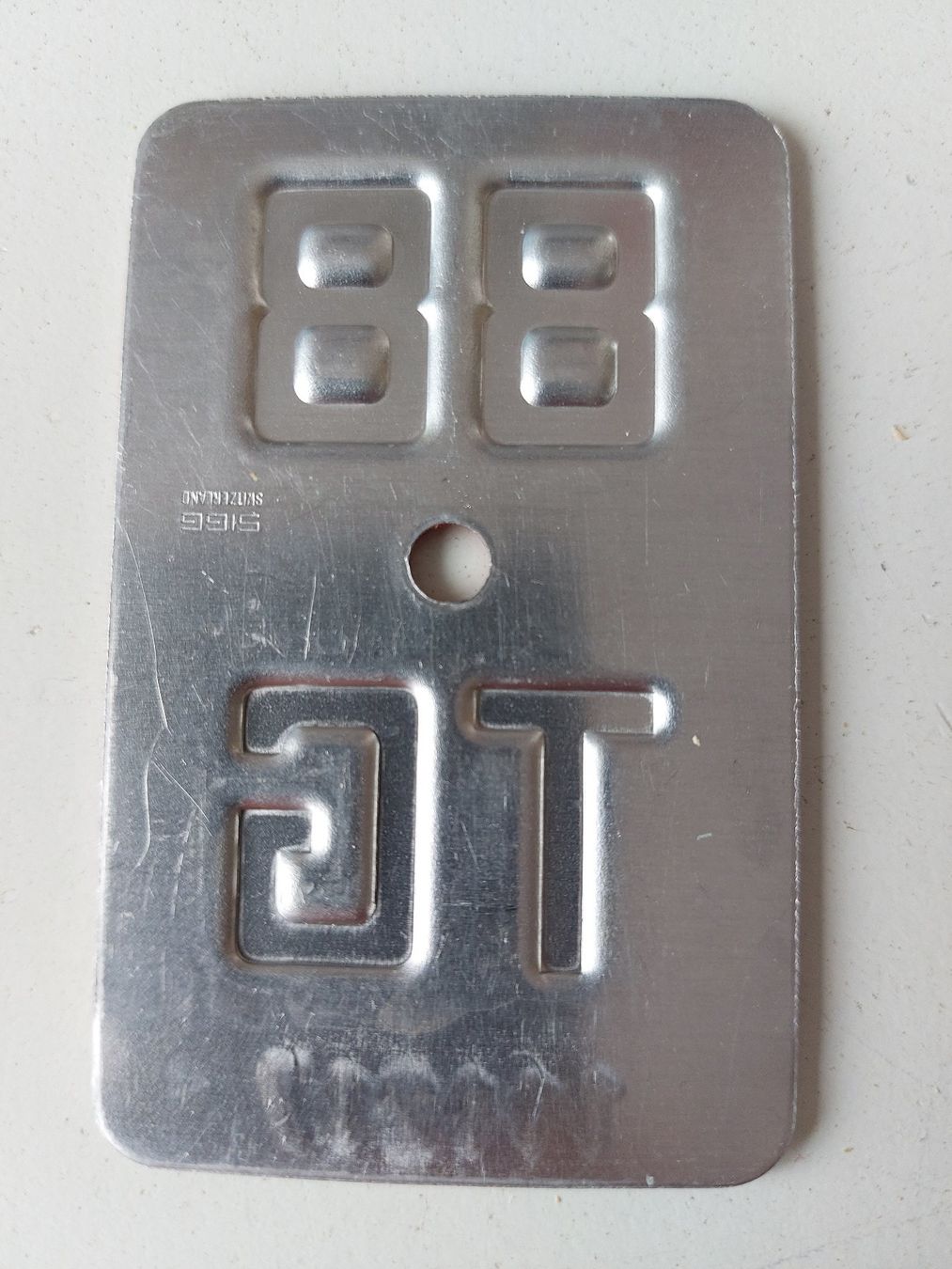 Sachs Insegne: Velonummer TG 88 plaque Velo – Usato da Schenkon venduto da Uhu007 1