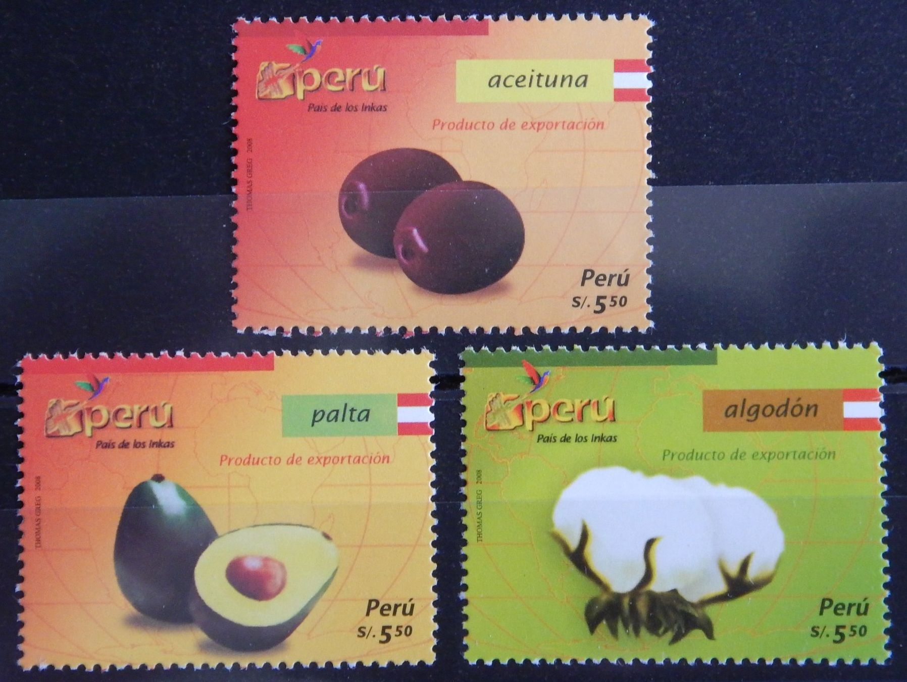 Tutti i francobolli: Peru Kat. 2573-2585 ** 2008 – Usato da Zürich venduto da Muehlekauf