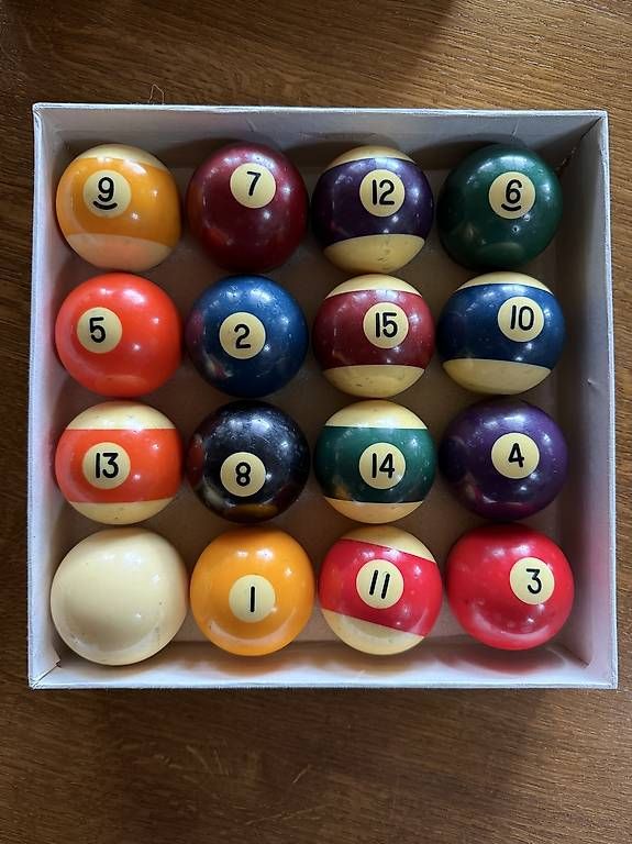Spiele: Billiardball Set – Gebraucht aus Mirchel von jlmrcdsrsn 1