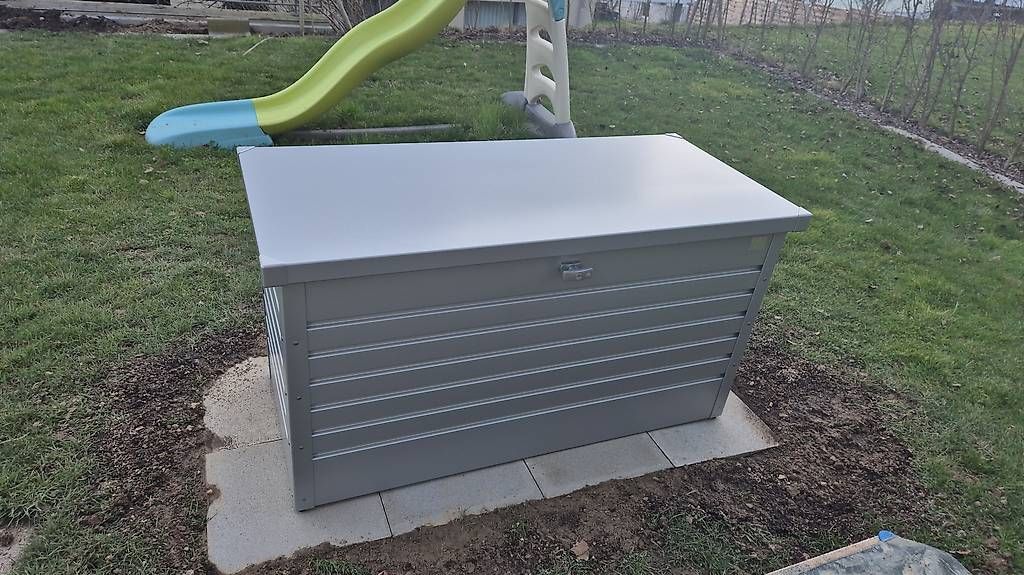 Biohort Box contenitori: Biohort Deckel für Freizeitbox 130 Silber – Usato da Seewen SZ venduto da tinte123 1