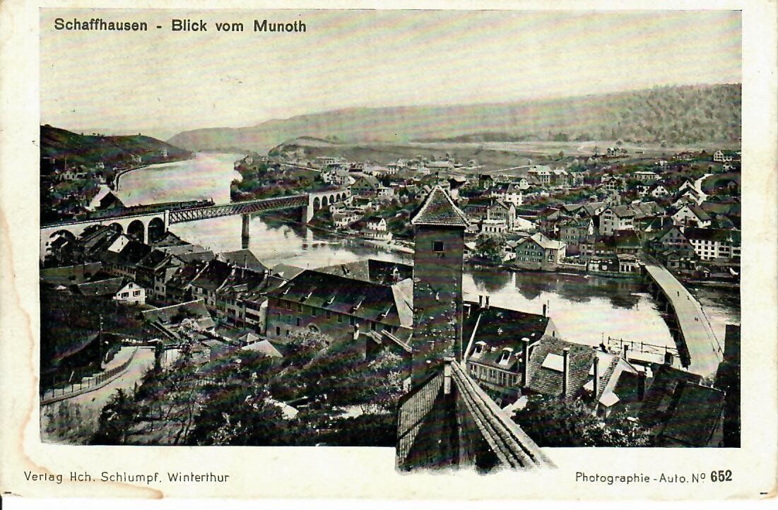 Cartoline postali: Schaffhausen – Usato da Hochdorf venduto da Ziegel-16
