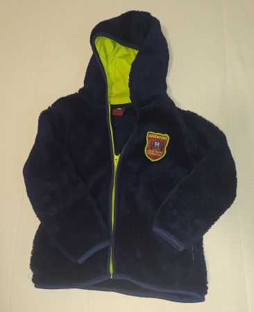 Flauschige Jacke, Grösse 98