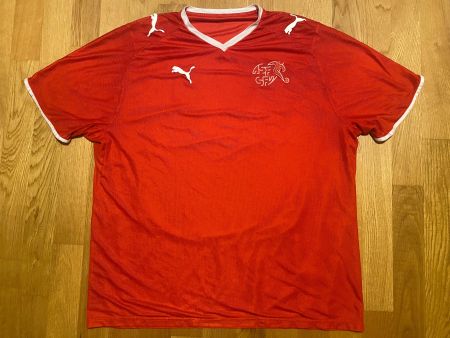 ORIGINAL SCHWEIZ NATI TRIKOT EM 2008 MAILLOT SUISSE PUMA XL