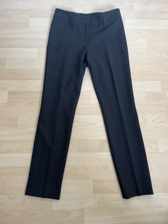 NEU Hose im Anzugstil, schmal geschnitten, grau, 36
