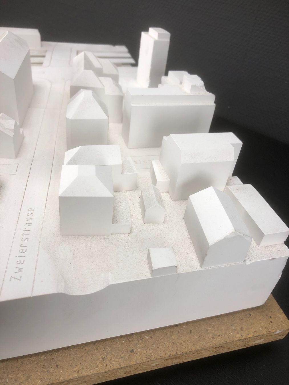 Kit di modellismo & Modellini statici: Zürich Seebahnstrasse, Architekturmodell, Gips – Usato da Laufenburg venduto da industrial-silence 8