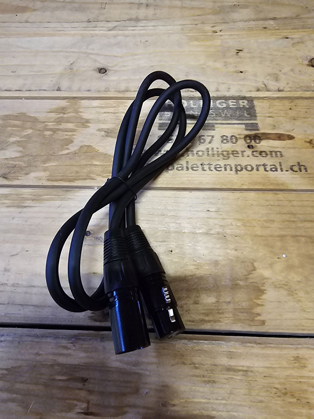 Kabel: 18x XLR Verbindungskabel 1m – Neu und originalverpackt aus Fischingen von Produktix
