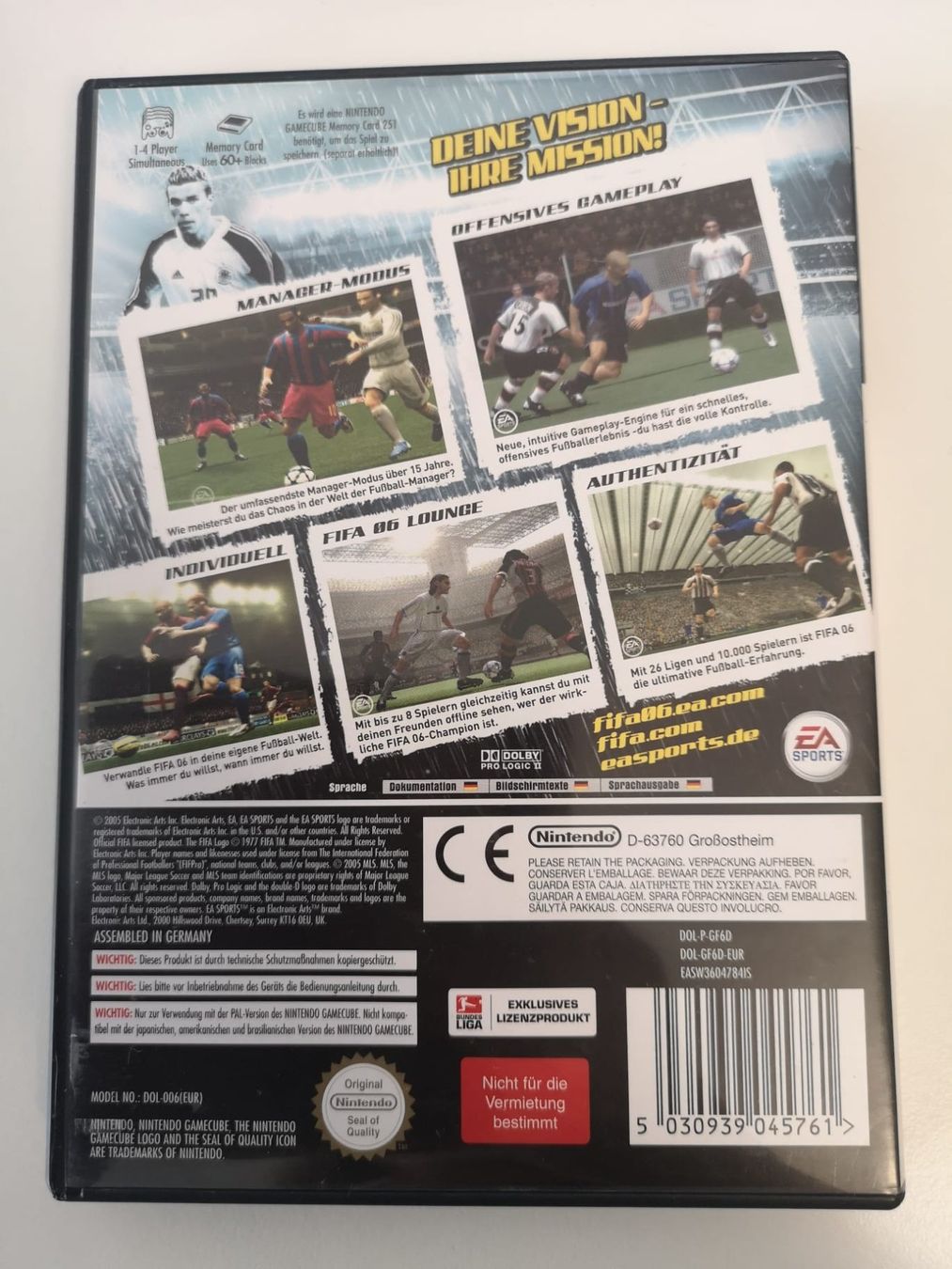 Spiele: Fifa 06 (Gamecube) – Gebraucht aus Herisau von Seyashop1 2