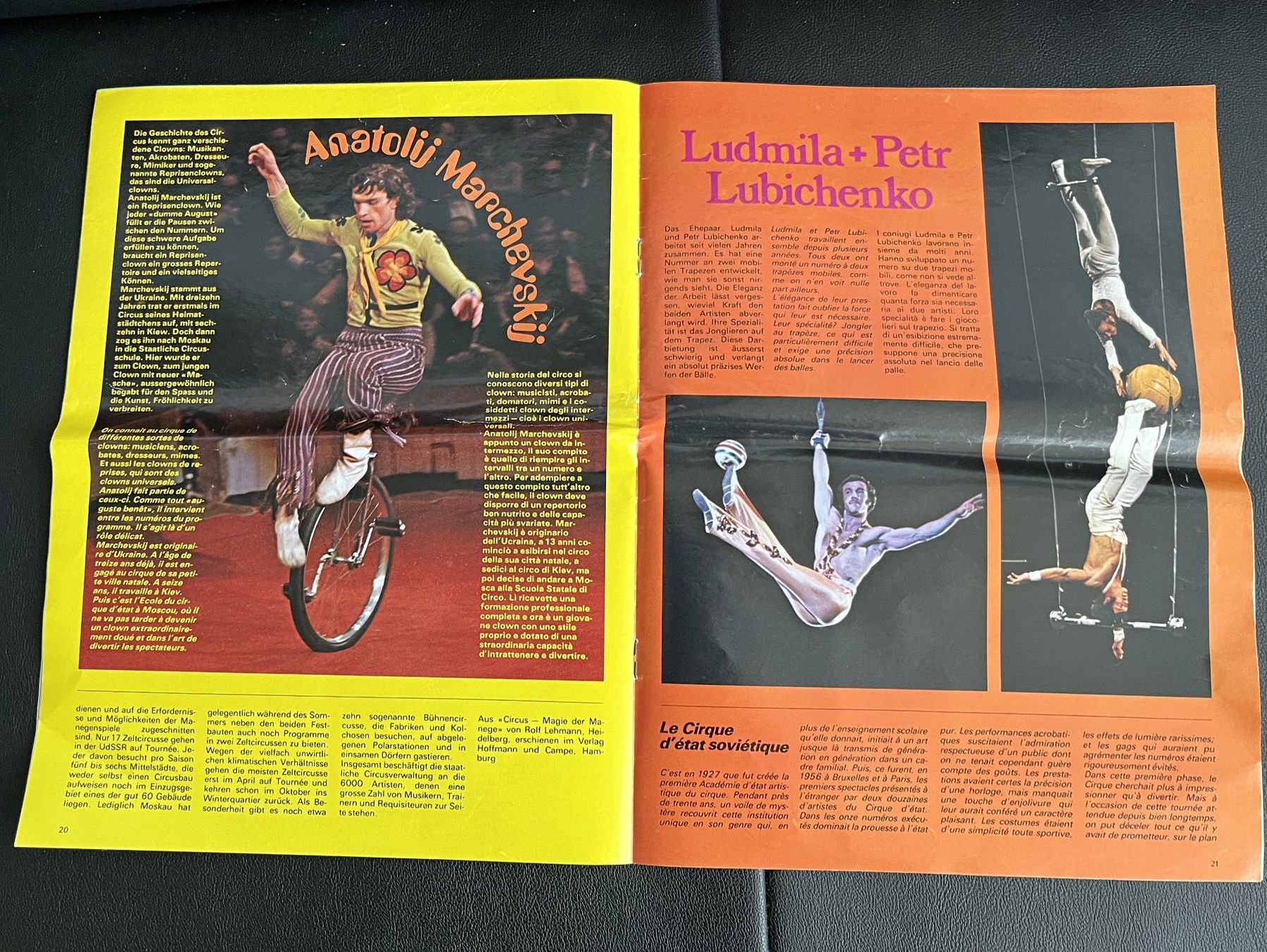 Riviste & Magazine: Circus Knie Programmheft 1985 - Rarität! – Usato da Bern venduto da daskannweg 5