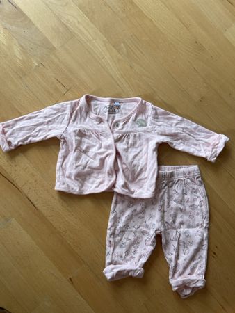 Baby Set rosa Grösse 62