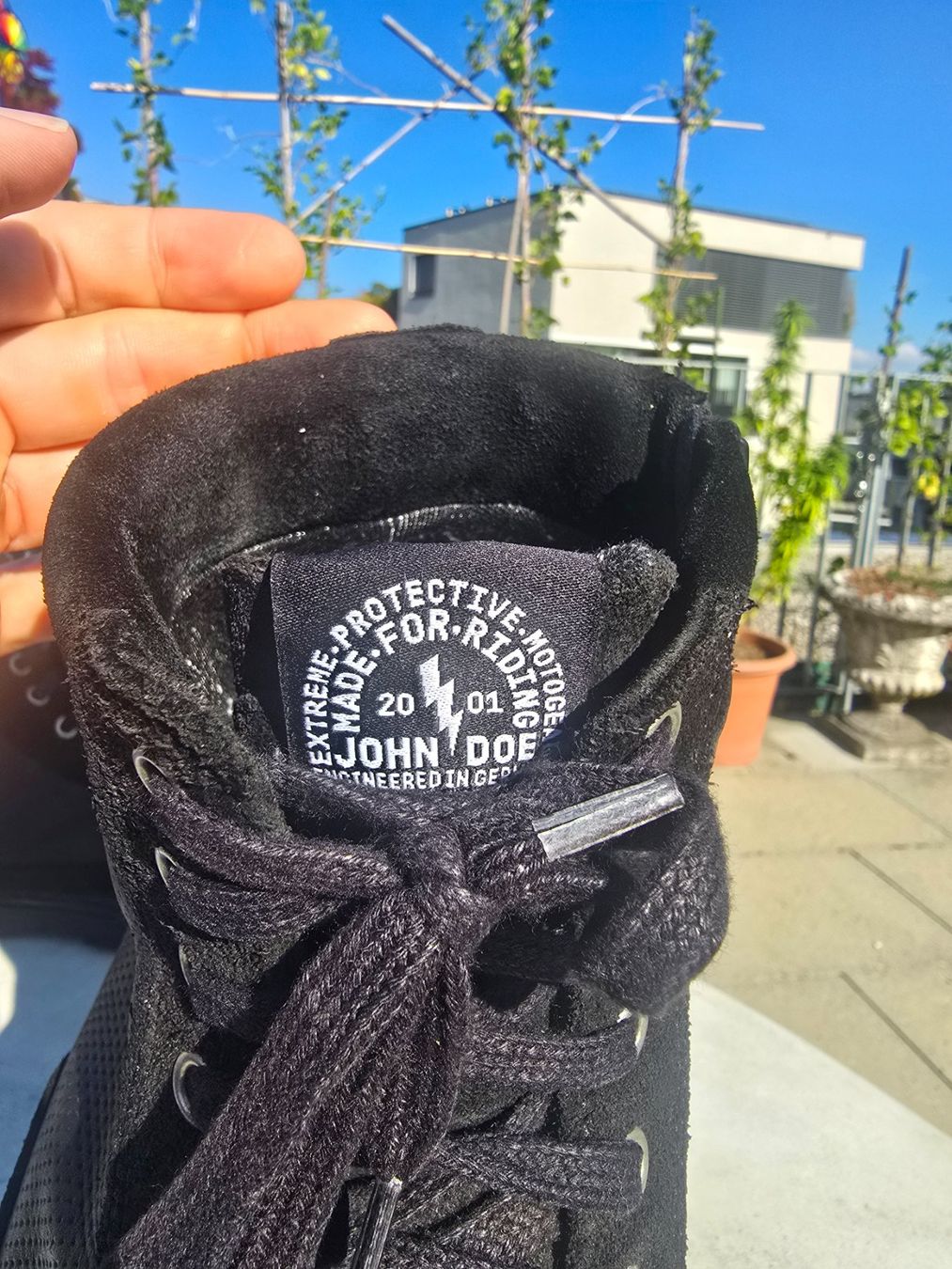 John Doe Scarpe da uomo: Motorrad Schuhe John Doe 44 – Usato da Zürich venduto da Tcrush 1