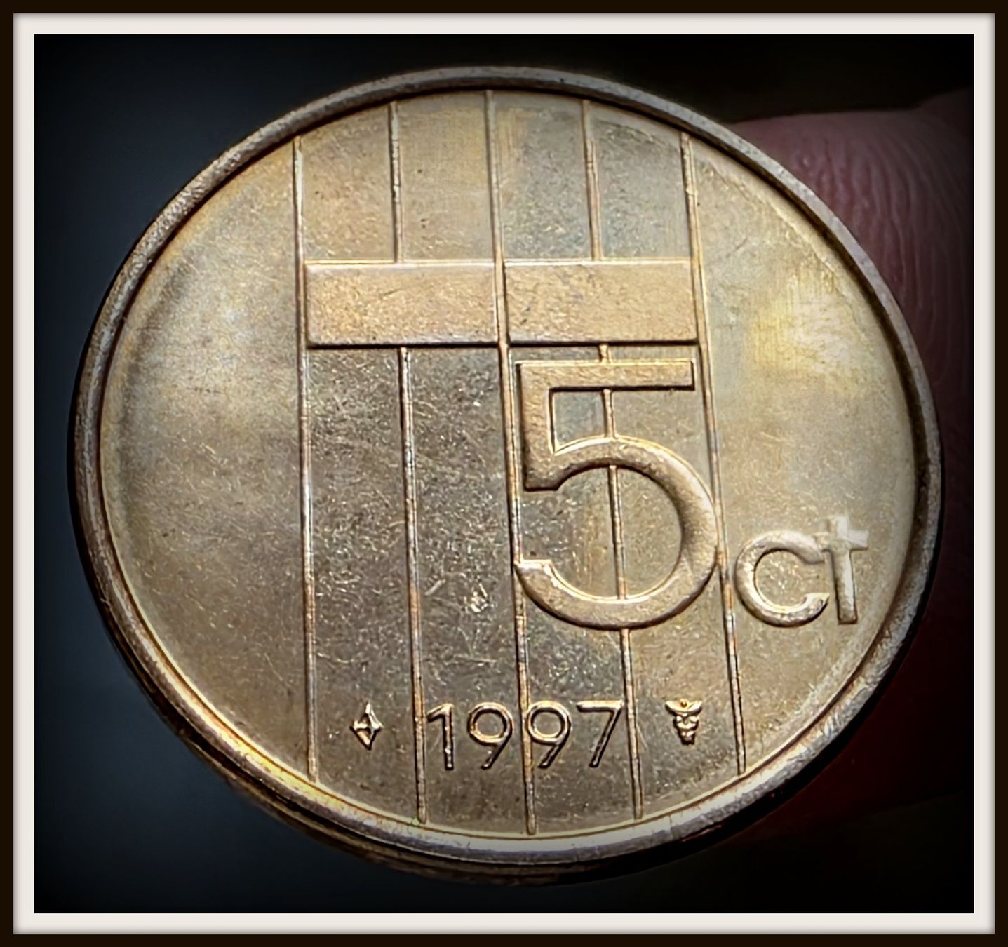Alle Münzen: NIEDERLANDE 5 CENTS 1997 – Gebraucht aus Winterthur von Creso70
