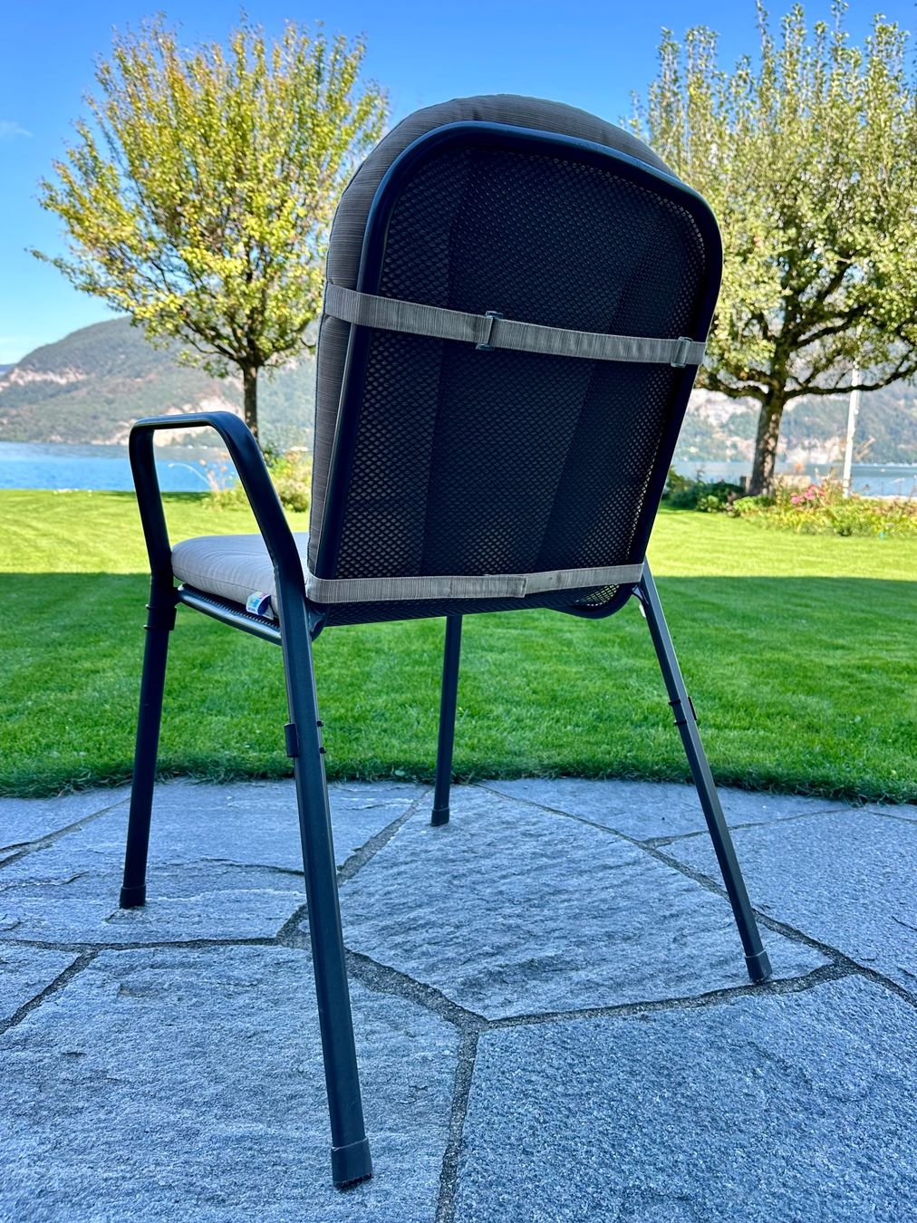 Hunn Set de table et chaises: Gartentisch rund mit 4 Stühlen, Metall anthrazit – D'occasion à Leissigen par lolo4053 8