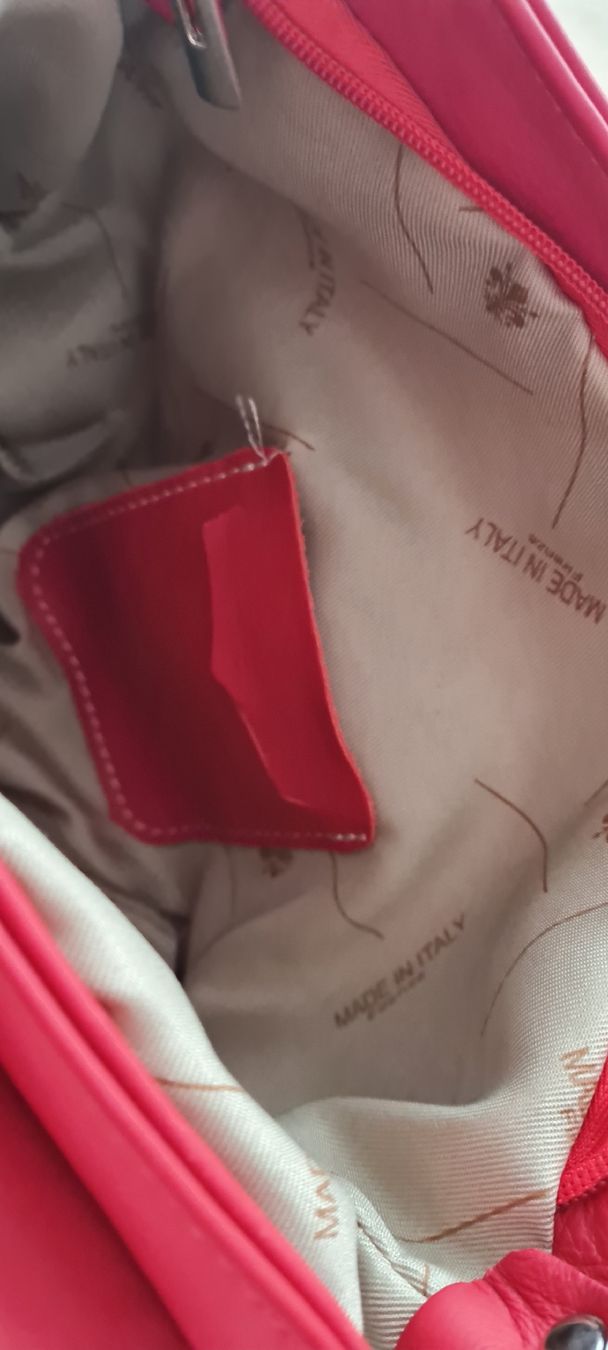 Borse: Hübsche Ledertasche in schönem Rot – Usato da Beinwil Freiamt venduto da tafa8 5