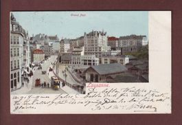 LAUSANNE - Grand Pont - Maison Mercier - 1903