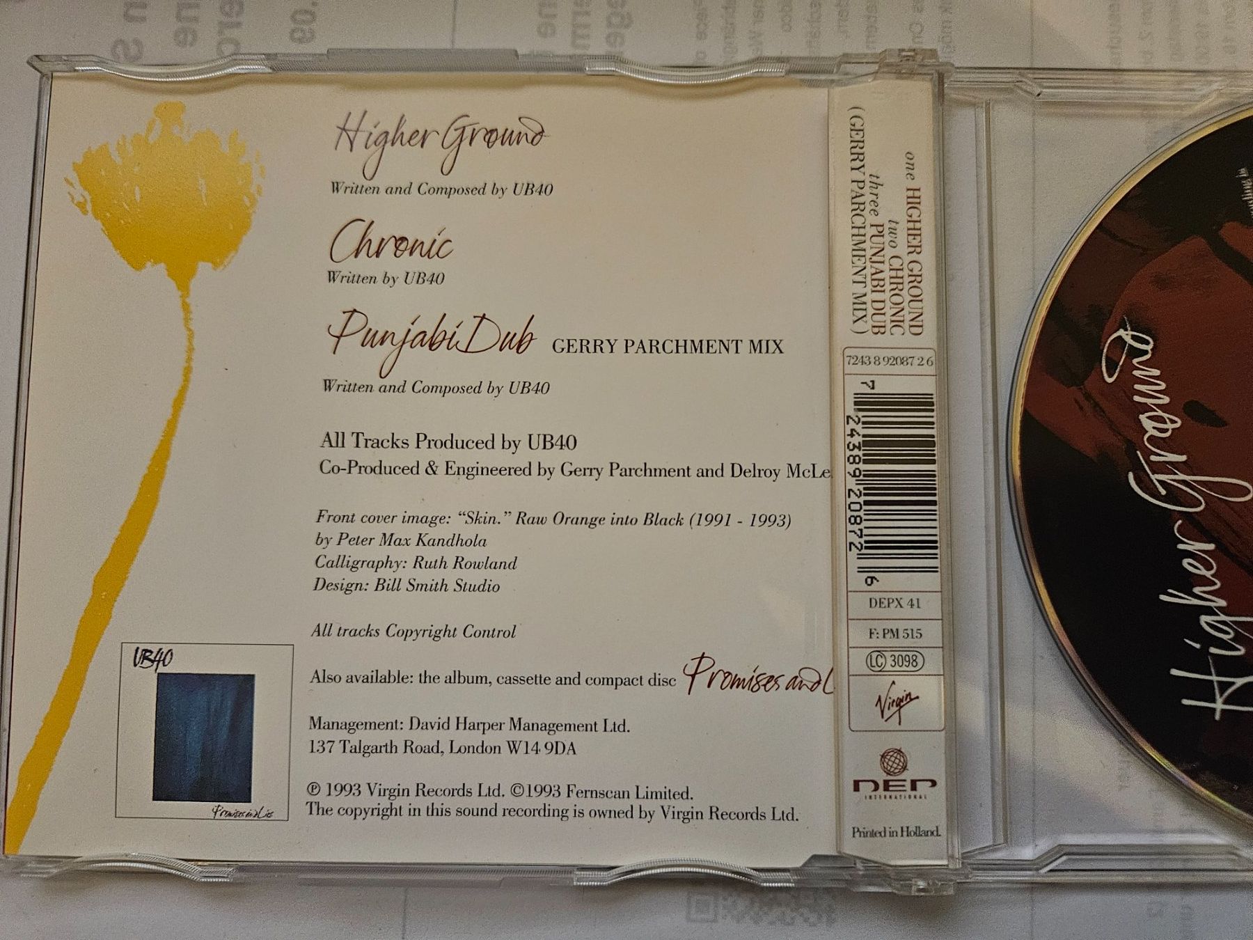 CDs: UB40 - Higher Ground – D'occasion à Liestal par tower01 1
