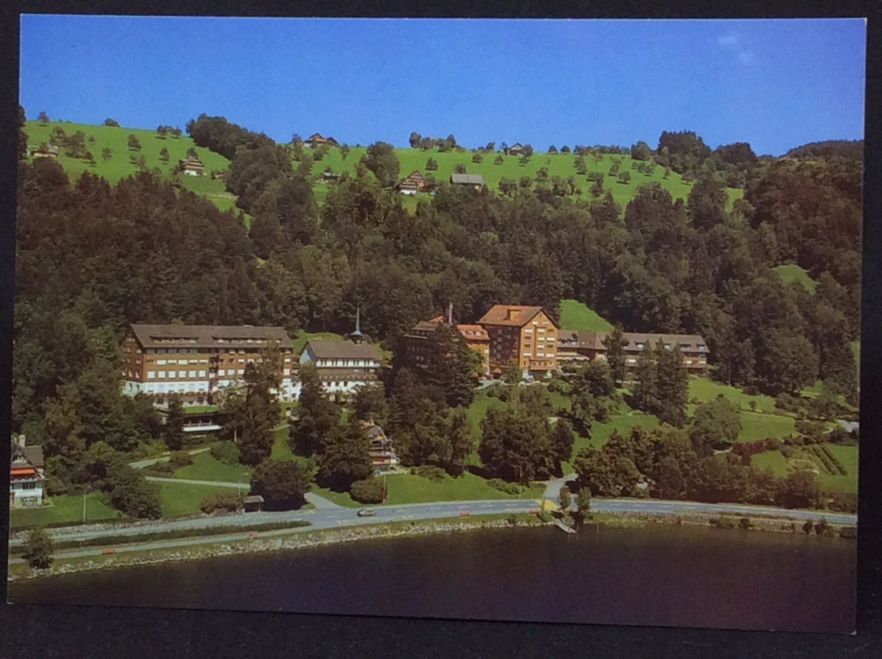 Cartoline postali: Kurhaus Ländli, Oberägeri – Usato da Widnau venduto da Brusi9