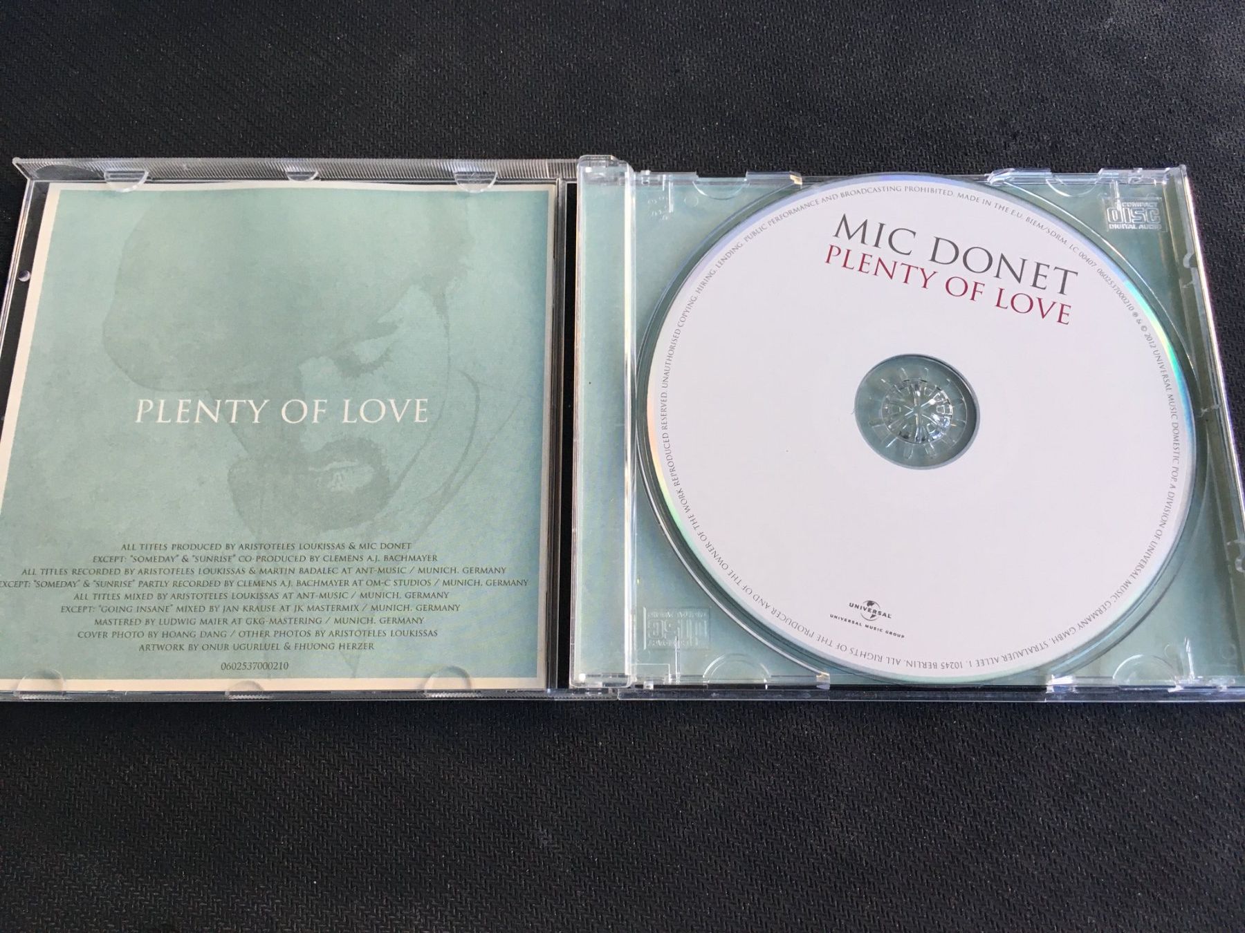 CD: Mic Donet - Plenty of Love -CD- – Usato da St.Gallen venduto da MedienJoe 1