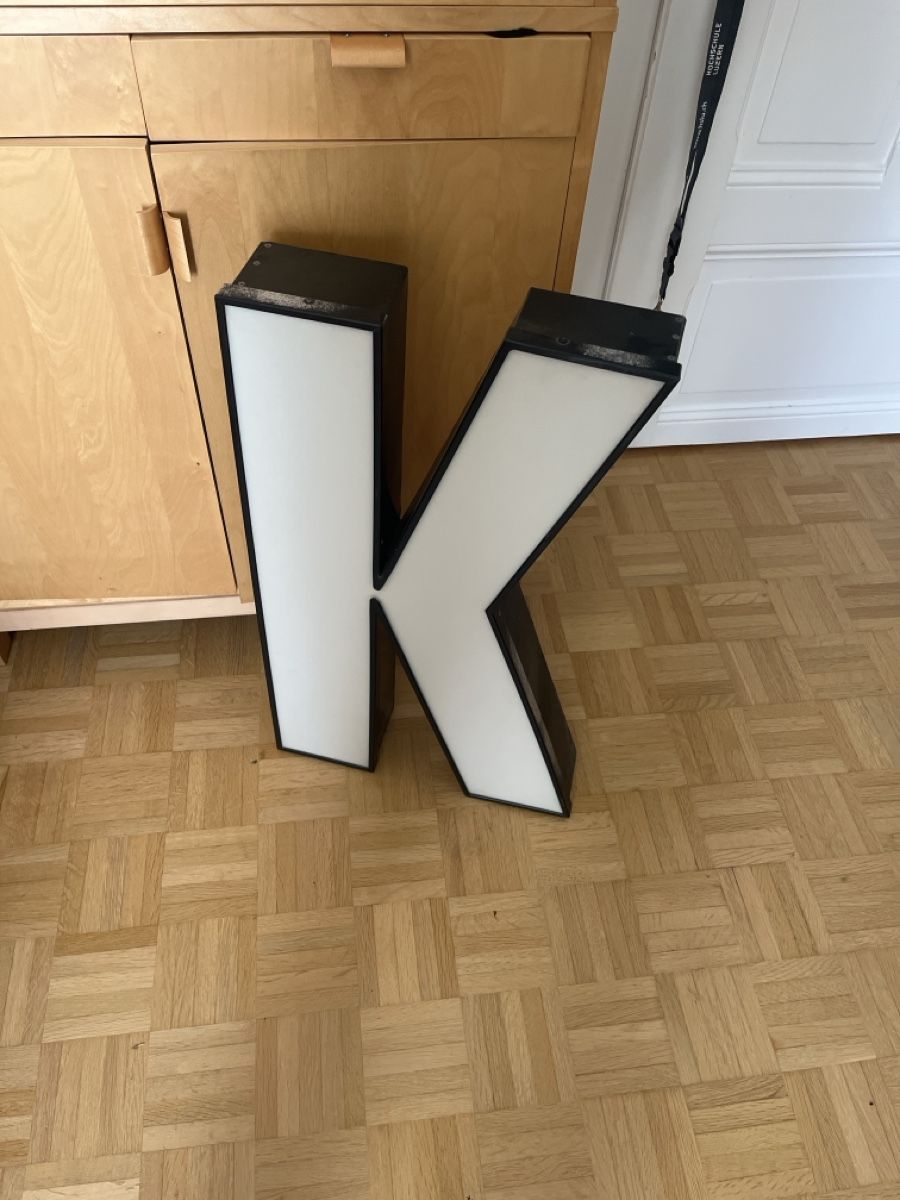 Tutte le decorazioni: Leuchtbuchstabe ohne Inhalt/Licht – Usato da Kriens venduto da seaside_anchor 4