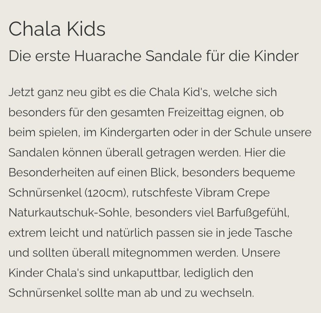 Scarpe per ragazzi: Sandale Kinder Chala – Usato da Schmerikon venduto da hil_f99h 2
