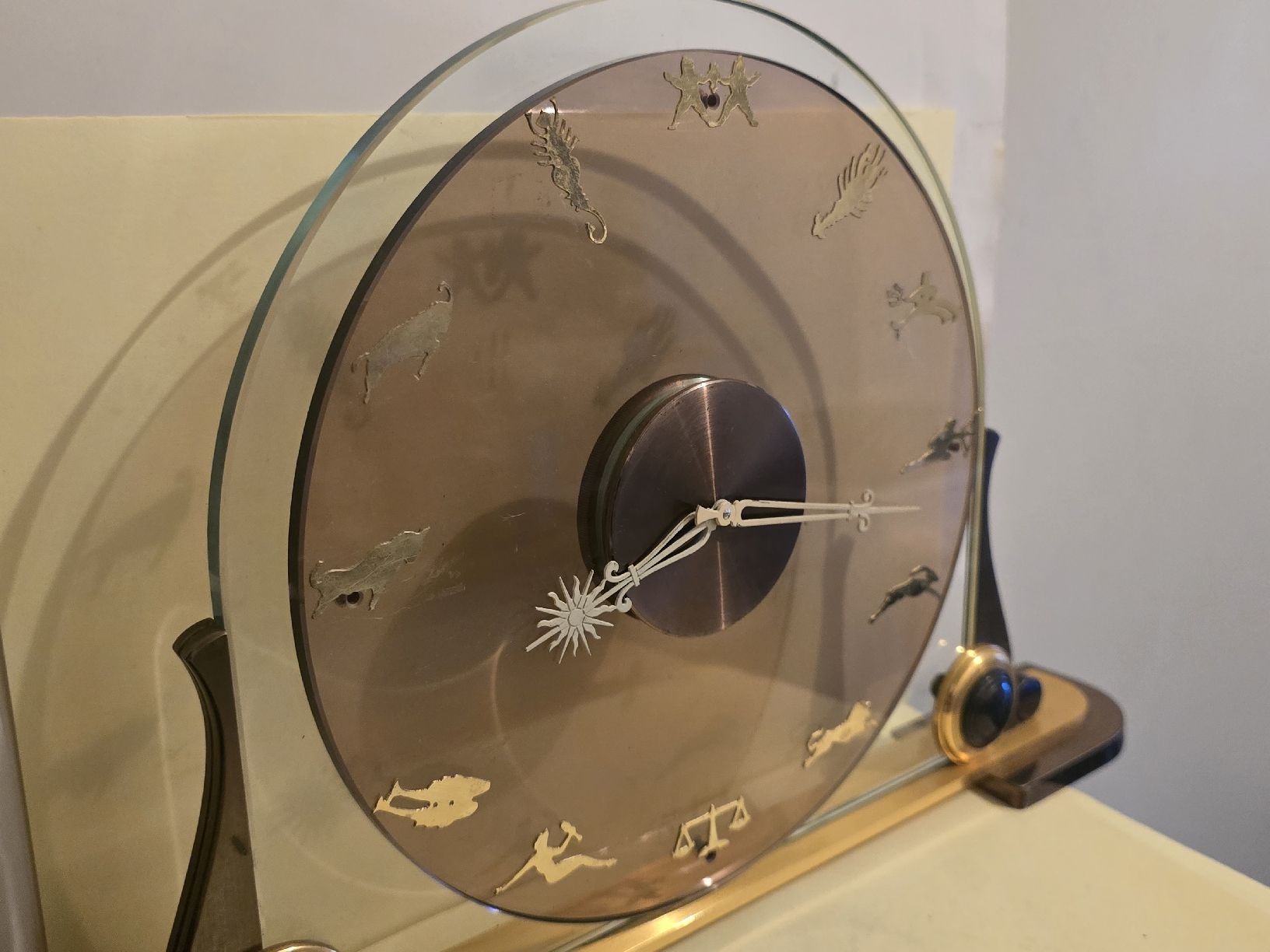 Imhof Orologi da terra & Orologi da parete: Horloge de table Imhof zodiac .. – Usato da Grand-Lancy venduto da Montre-Swiss 1