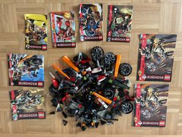 Lego EXOFORCE Spezialteile Konvolut 950g mit Anleitungen