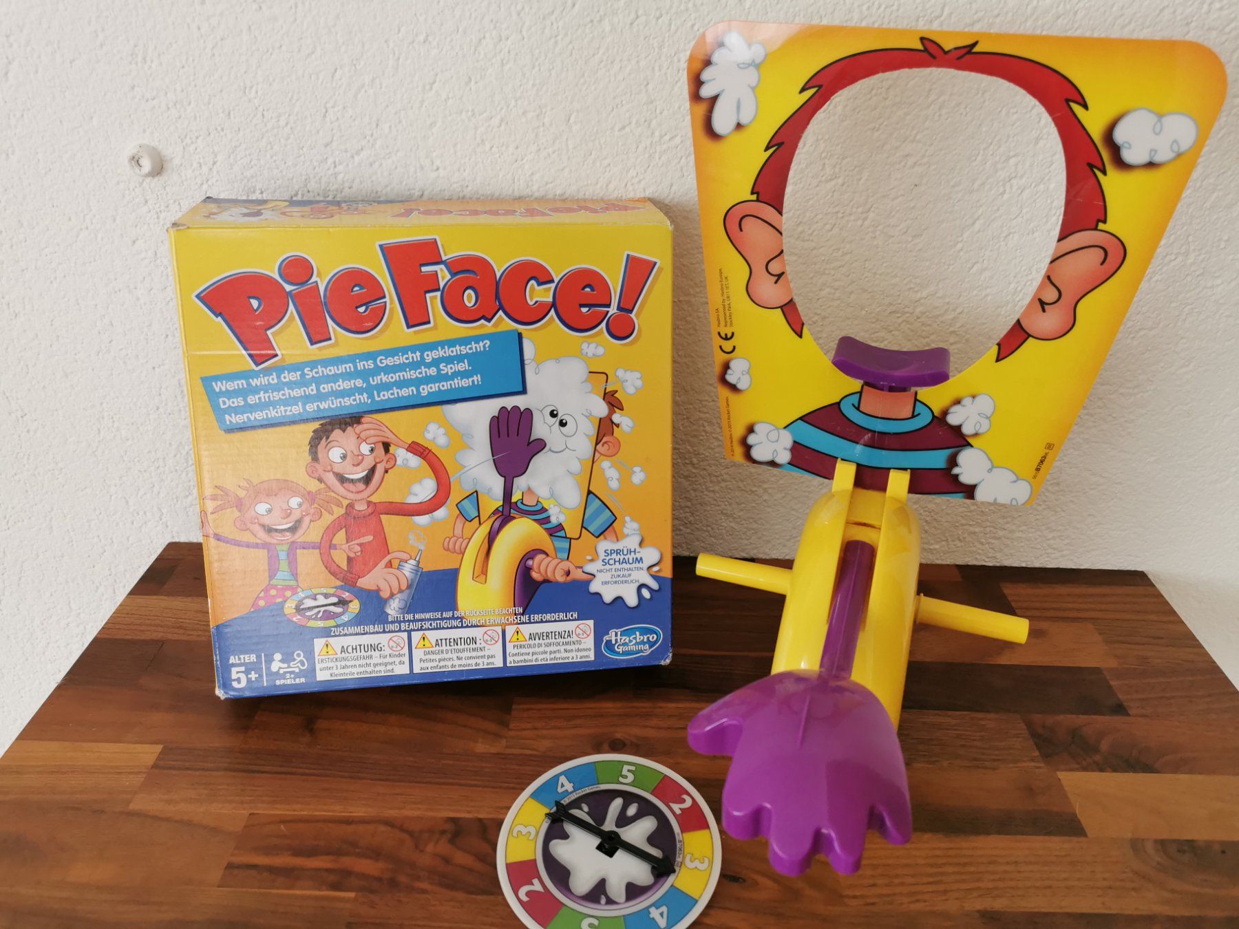 Hasbro Giochi: Hasbro; Spiel Pie Face! – Usato da Boniswil venduto da Totomat-Lady2