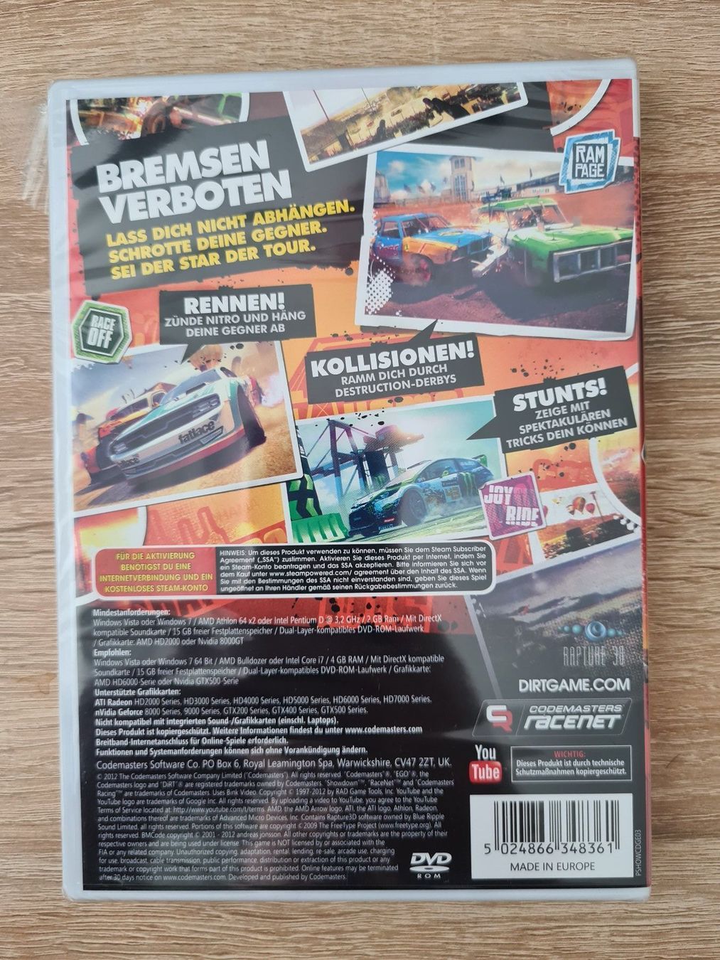 Giochi: DiRT Showdown - PC - NEW – Nuovo e nell'imballaggio originale da Carouge GE venduto da Franllo 1