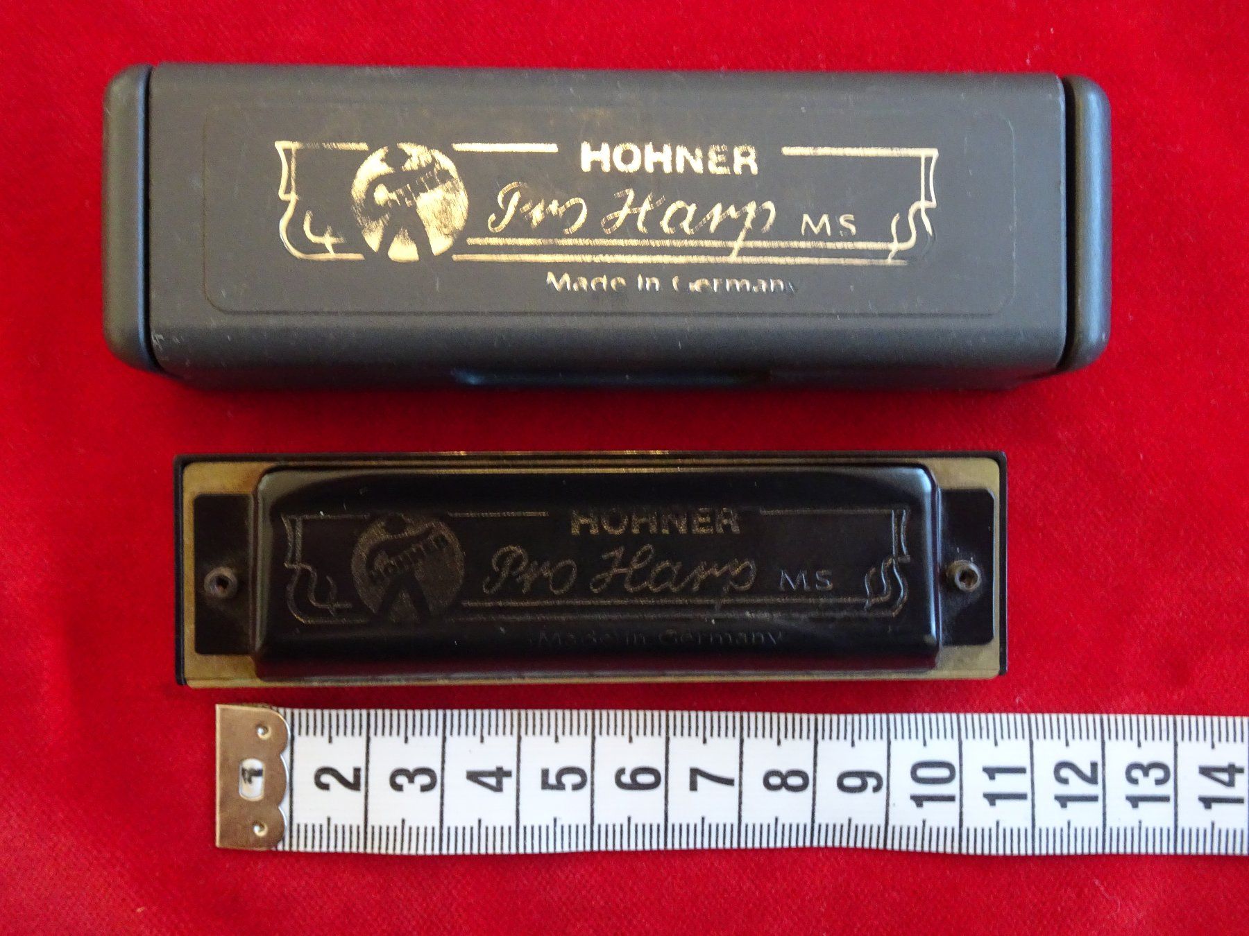 Hohner Strumenti musicali: HOHNER Mundharmonika Pro Harp MS – Usato da St.Gallen venduto da Diva021 8