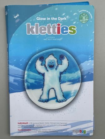 ERGOBAG Kletties Glow In The Dark "Yeti" Einzelstück