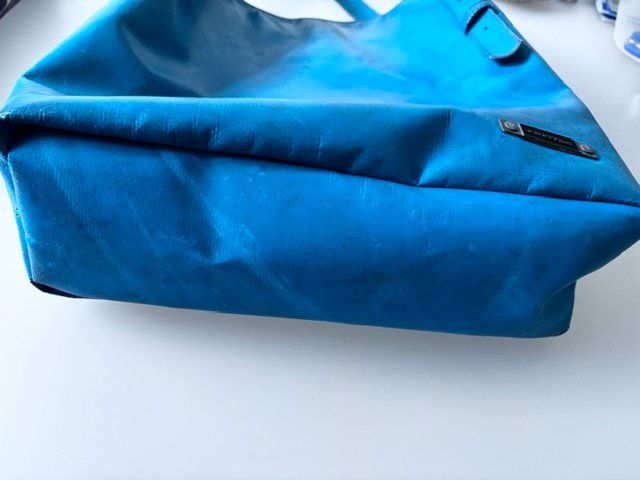 Freitag Taschen für Damen: Freitag Tasche Reference Modell Morgenson türkis-petrol – Gebraucht aus Bern von Delirious 2