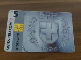 PTT Taxcard 5.- 1996