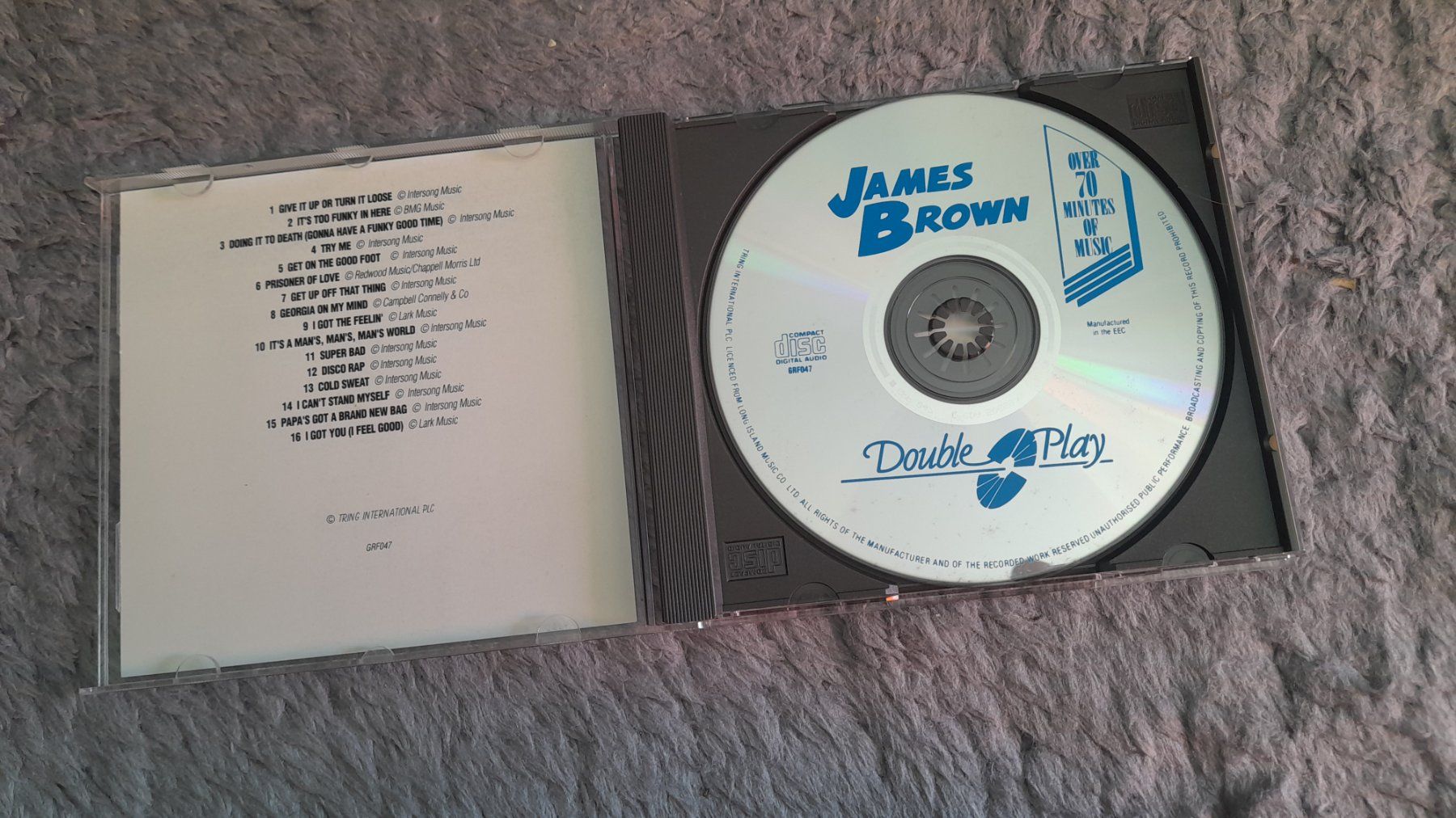 CD: JAMES BROWN    LIVE IN CONCERT    CD – Usato da Wetzikon ZH venduto da Ramones01 2