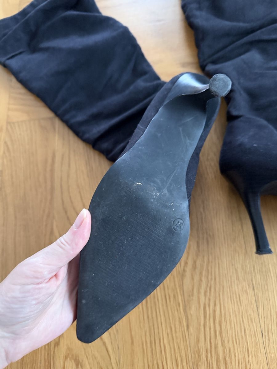 Scarpe da donna: Elegante Stiefel, schwarz, Grösse 37 – Usato da Hausen am Albis venduto da Tyllenajoe 1