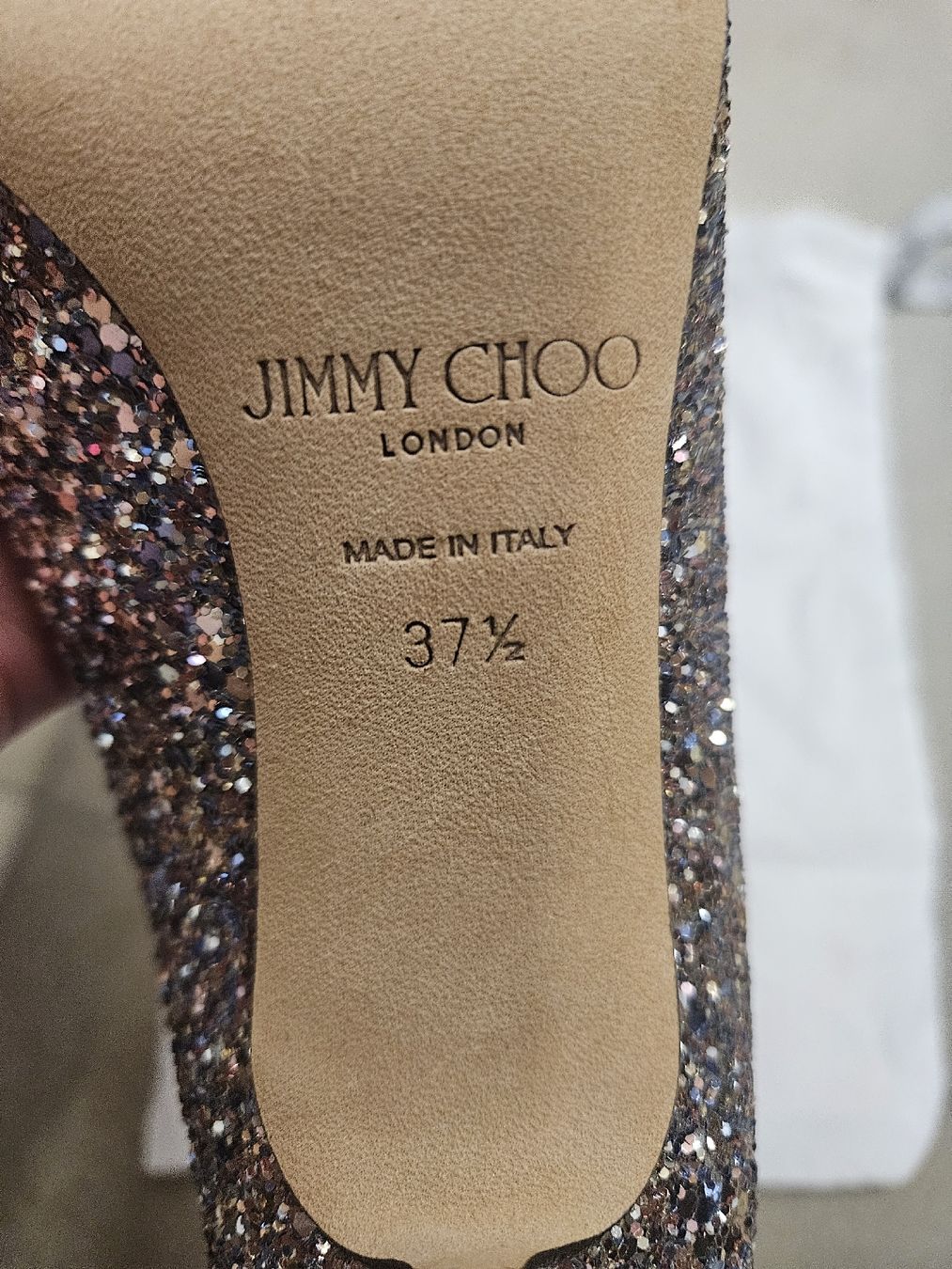 Jimmy Choo Scarpe da donna: Jimmy Choo Glitzer Pumps 37.5 – Usato da ipsach venduto da michat01 3