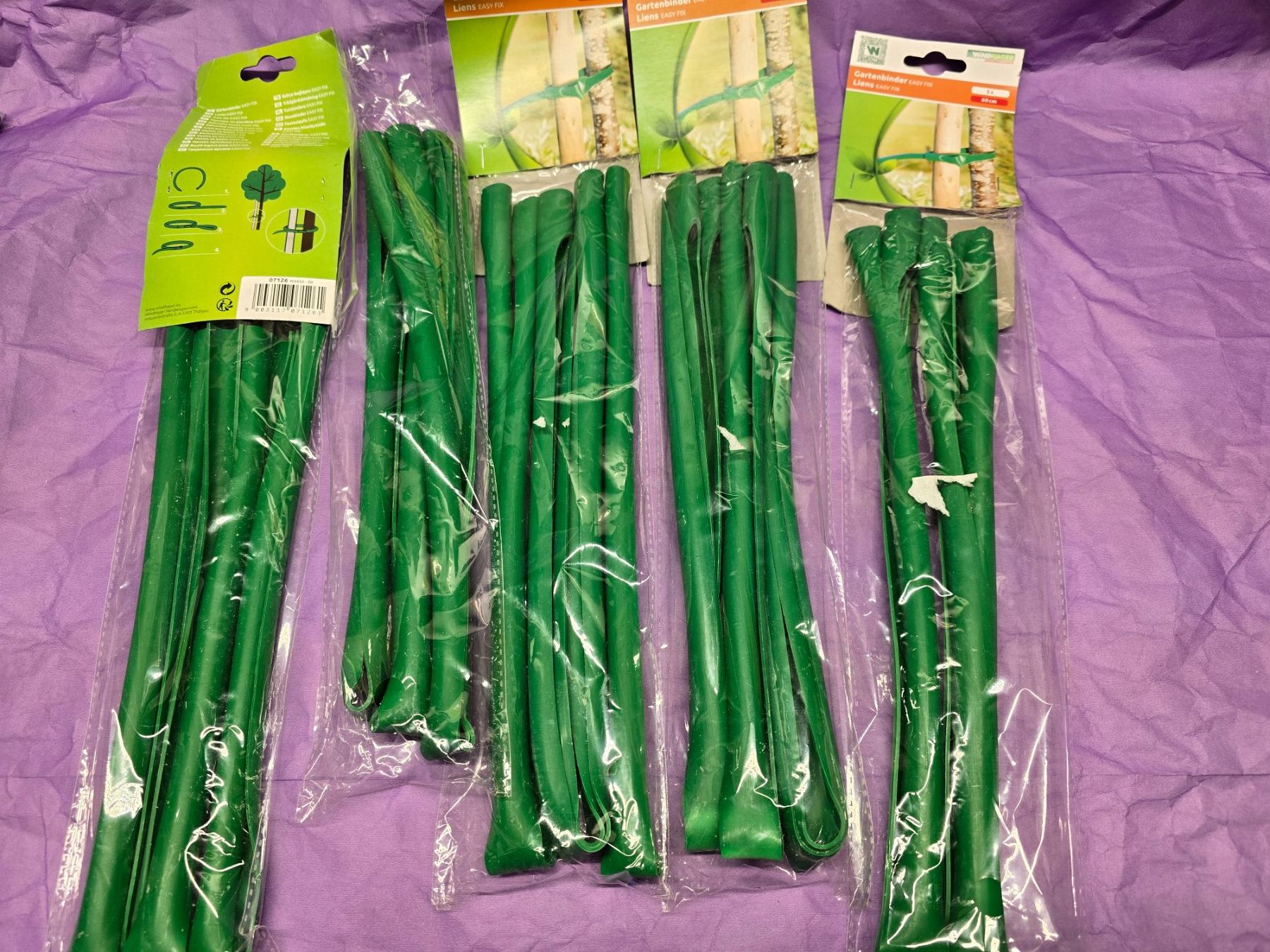 Piante & sementi: 5 Stk. Windhager Baum u. Universal Binder Easy-fix 60cm grün – Nuovo (secondo la descrizione) da Rebstein venduto da James-Dean 1