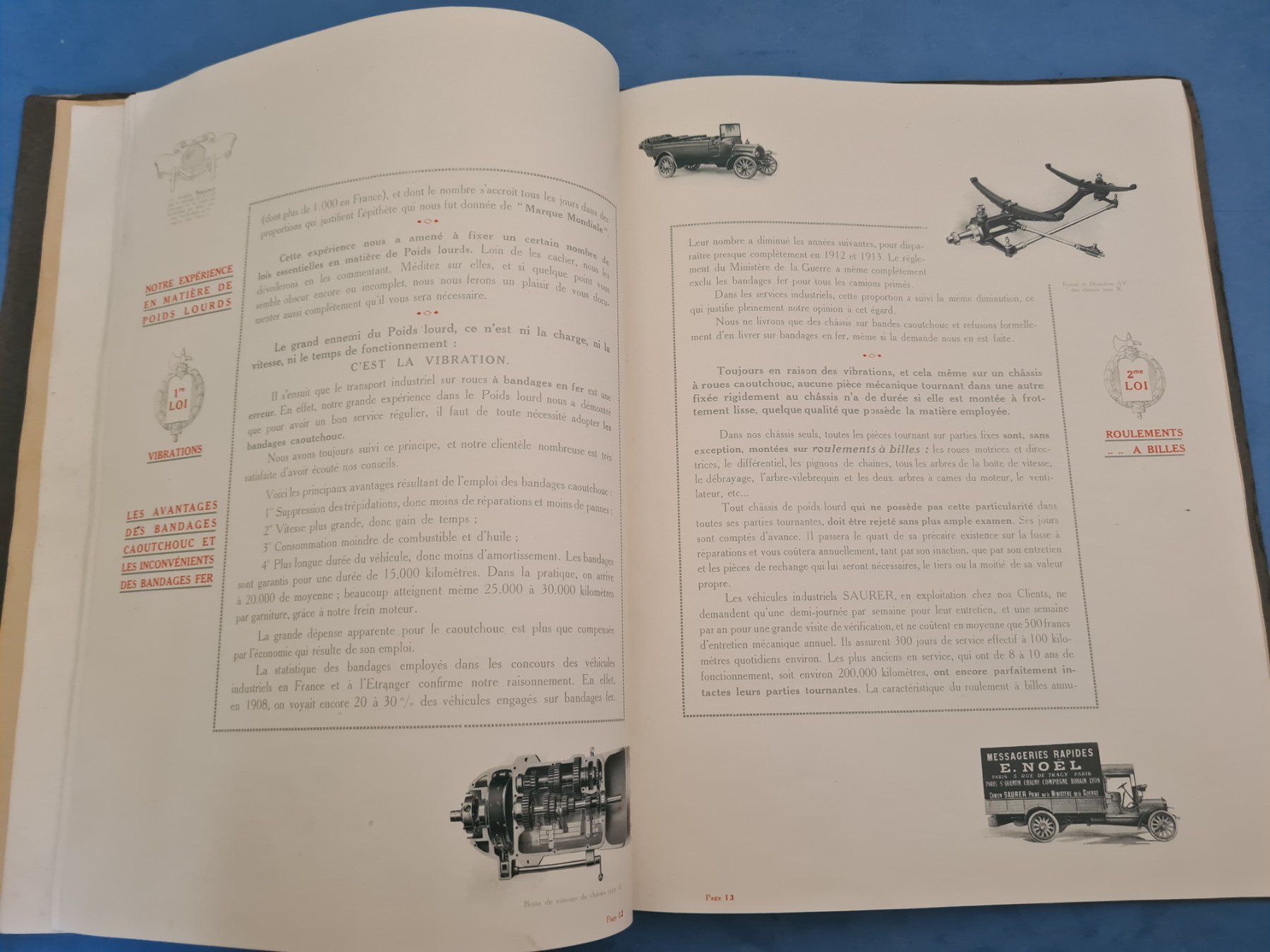 Saurer Documents: SAURER  PRE-WAR  BROCHURE  VINTAGE  COLLECTION – D'occasion à Bellevue par BURGOLMANIA 9