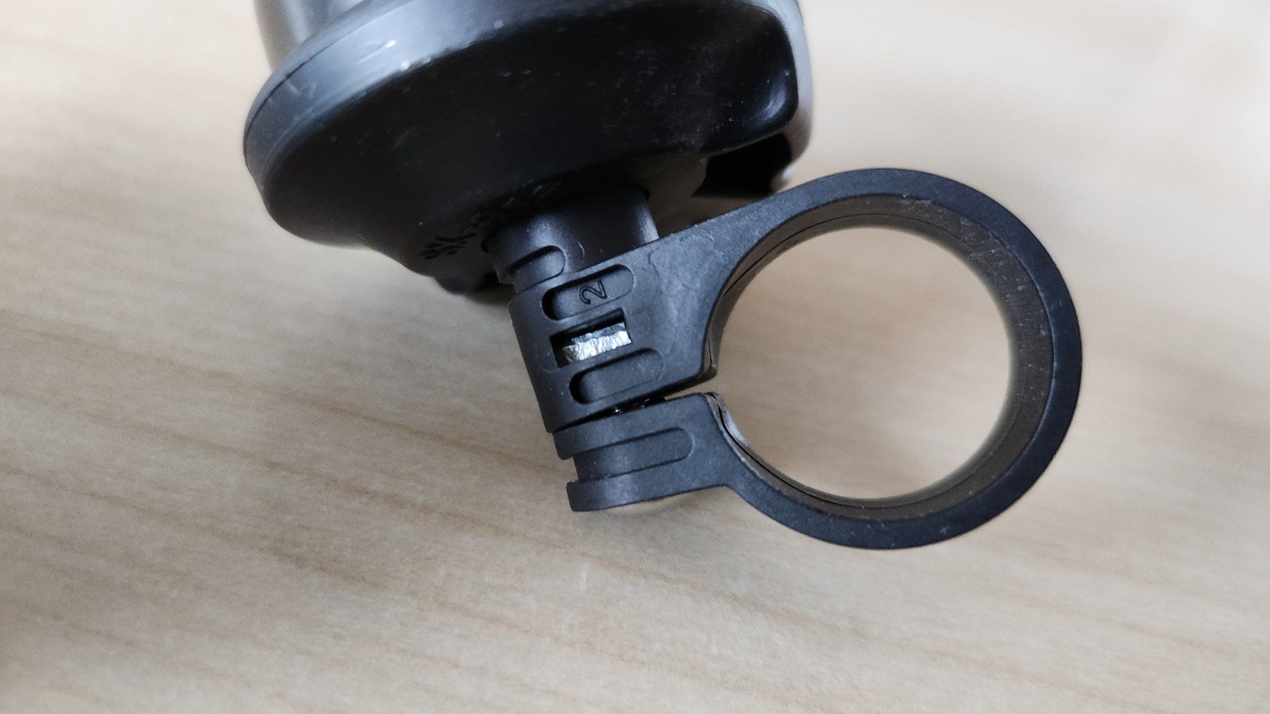 Pezzi di ricambio: 2 Stück Velo Klingel Schwarz, neu – Nuovo (secondo la descrizione) da Frasnacht venduto da readygo 3