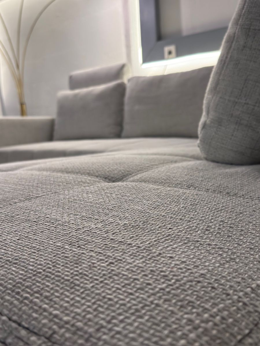 Divani: Ecksofa Hellgrau mit BettFunktion – Usato da Fehraltorf venduto da Sofalab.swiss 2
