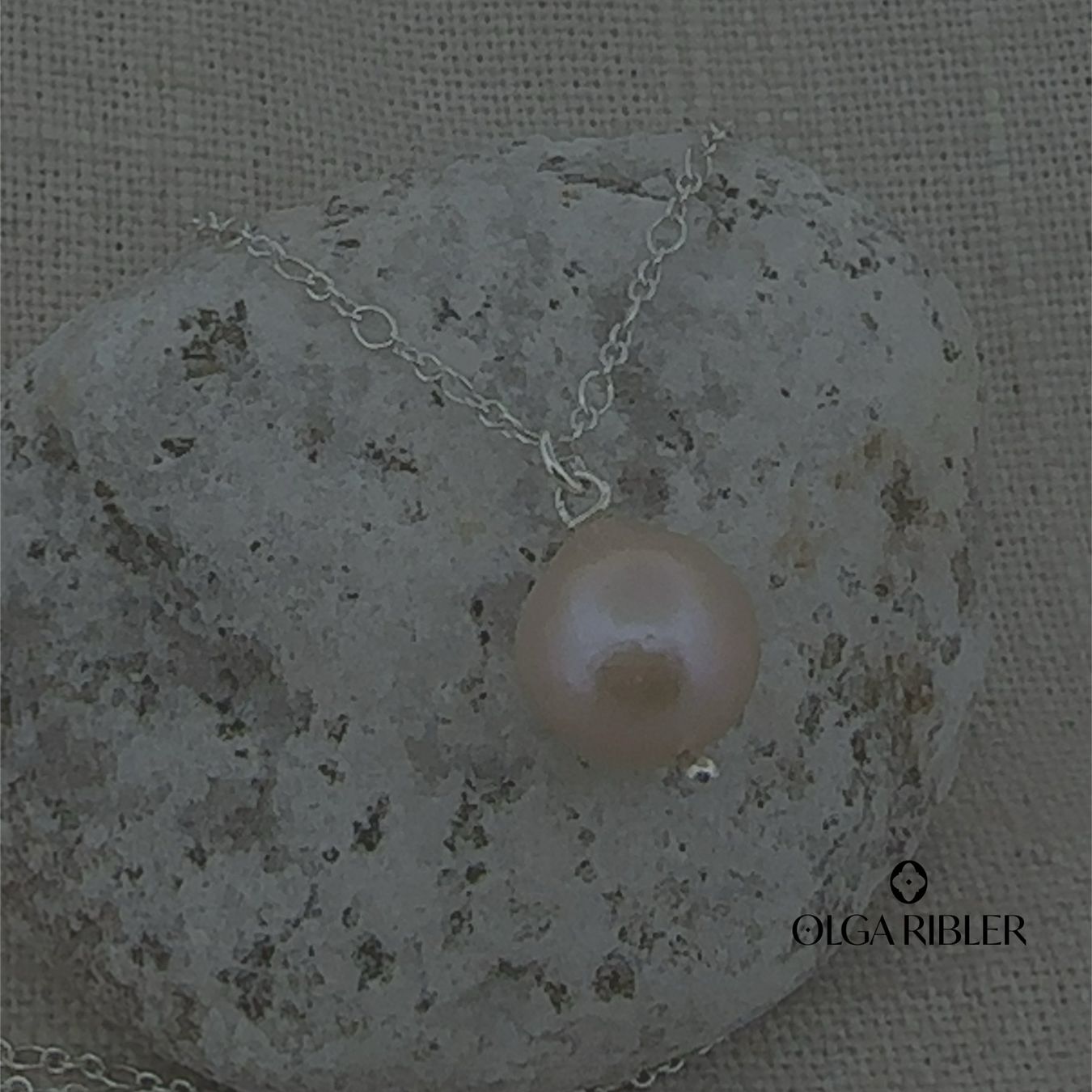 Olga Ribler Ketten: Silberkette fein 2 mm mit Süsswasser Perle 45 cm – Neu (gemäss Beschreibung) aus Luzern von Schmuckoutlet 8