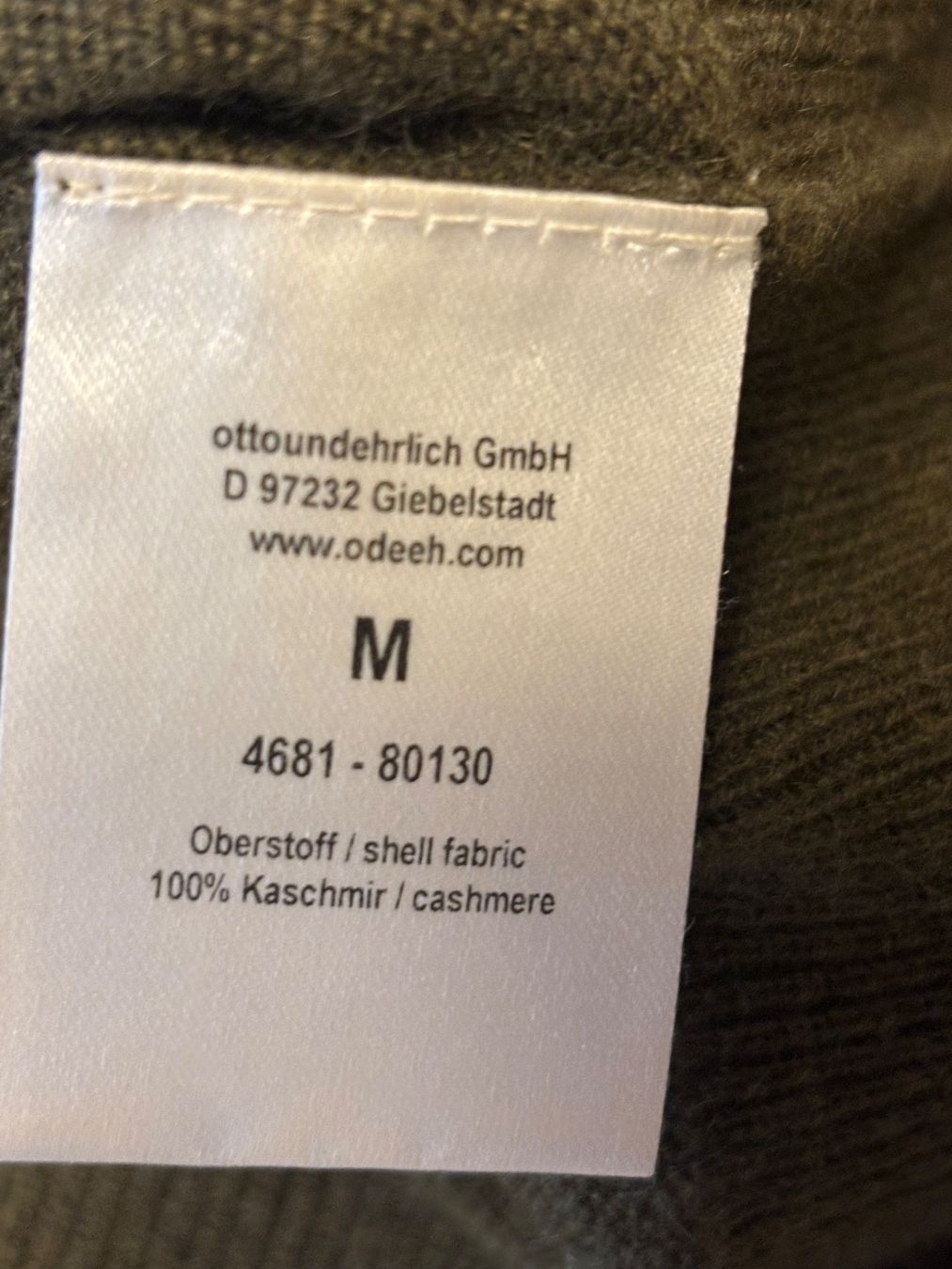 Odeeh Tops: Odeeh Top 100% Cashmere – Gebraucht aus St. Margrethen SG von dijanaO 7
